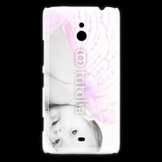 Coque Nokia Lumia 1320 Bébé ailes d'ange rose