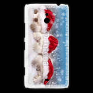Coque Nokia Lumia 1320 3 chatons Noël