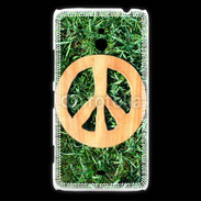 Coque Nokia Lumia 1320 Paix et herbe