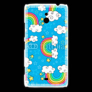 Coque Nokia Lumia 1320 Ciel Rainbow