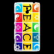 Coque Nokia Lumia 1320 Paix dans toutes les religions