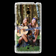 Coque Nokia Lumia 1320 Hippie et guitare 5