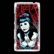 Coque Nokia Lumia 1320 Dessin femme gothique