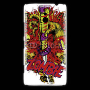Coque Nokia Lumia 1320 Tête de Mort Zombie 35