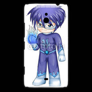 Coque Nokia Lumia 1320 Chibi style illustration of a superhero