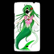 Coque Nokia Lumia 1320 Fille manga verte