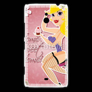 Coque Nokia Lumia 1320 Dessin femme sexy style Betty Boop