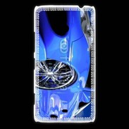 Coque Nokia Lumia 1320 Speedster tuning bleu
