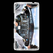 Coque Nokia Lumia 1320 Cockpit avion de ligne