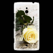 Coque Nokia Lumia 1320 Belle rose Jaune 50