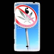 Coque Nokia Lumia 1320 Interdiction de cannabis