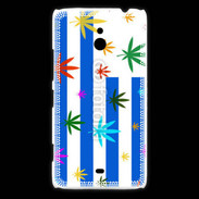 Coque Nokia Lumia 1320 Drapeau Uruguay cannabis
