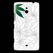 Coque Nokia Lumia 1320 Fond cannabis