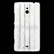 Coque Nokia Lumia 1320 Aspect bois blanc vieilli