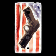 Coque Nokia Lumia 1320 Pistolet USA
