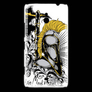 Coque Nokia Lumia 1320 Hache et Casque