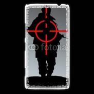 Coque Nokia Lumia 1320 Soldat dans la ligne de mire