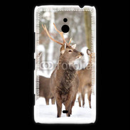 Coque Nokia Lumia 1320 Cerf et biche en troupeau