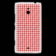 Coque Nokia Lumia 1320 Effet vichy rouge et blanc