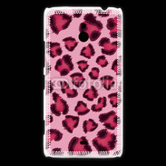 Coque Nokia Lumia 1320 Léopard rose