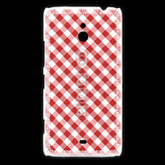 Coque Nokia Lumia 1320 Vichy rouge et blanc 2