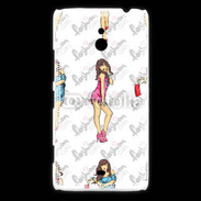 Coque Nokia Lumia 1320 Illustration fashion girl 2