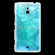 Coque Nokia Lumia 1320 Fond bulles bleus