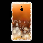 Coque Nokia Lumia 1320 Fond bulles ocres