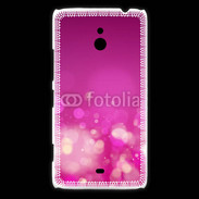 Coque Nokia Lumia 1320 fond rose or
