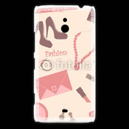Coque Nokia Lumia 1320 Fond fashion rose 4