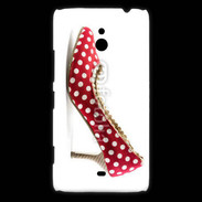 Coque Nokia Lumia 1320 escarpin petits pois