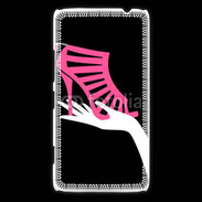 Coque Nokia Lumia 1320 Sandale rose soldée