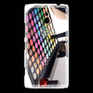Coque Nokia Lumia 1320 Palette maquillage, vernis et escarpins