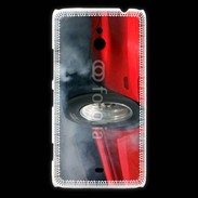 Coque Nokia Lumia 1320 Roue en feu dragster 4