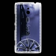 Coque Nokia Lumia 1320 Silhouette sexy avec jante de voiture 2