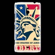 Coque Nokia Lumia 1320 Timbre USA