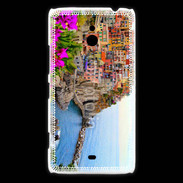 Coque Nokia Lumia 1320 Cote italienne fleurie