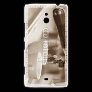Coque Nokia Lumia 1320 Expresso noir et blanc