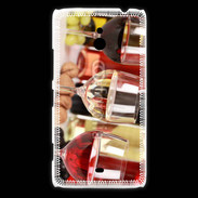 Coque Nokia Lumia 1320 Vin blanc rosé et rouge