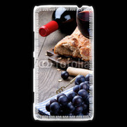 Coque Nokia Lumia 1320 Pain et vin rouge