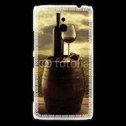 Coque Nokia Lumia 1320 Vin rouge et paysage viticole