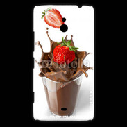 Coque Nokia Lumia 1320 Fraise et chocolat