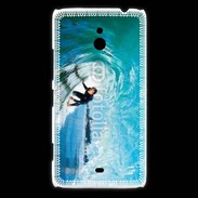Coque Nokia Lumia 1320 Surfeur dans un tube