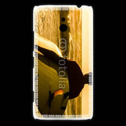 Coque Nokia Lumia 1320 Surfer à la tombée de la nuit