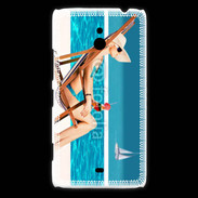 Coque Nokia Lumia 1320 Sur la plage ensoleillée 1