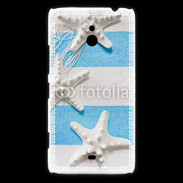 Coque Nokia Lumia 1320 La mer en bleu et blanc