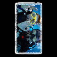 Coque Nokia Lumia 1320 Couple de plongeurs