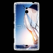 Coque Nokia Lumia 1320 Bateau et couché de soleil 50