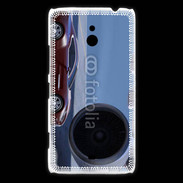Coque Nokia Lumia 1320 Voiture de luxe devant jet privé 2