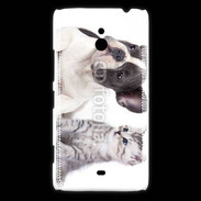 Coque Nokia Lumia 1320 Duo chien et chat